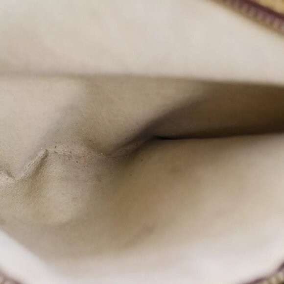 LOUIS VUITTON Logo Looping GM Shoulder Bag Monogram Leather Brown - Picture 2 of 16